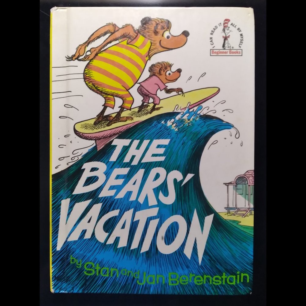Original 1968 The Bears'Vacation by Stan and Jan Berenstain Dr. Seuss Collection